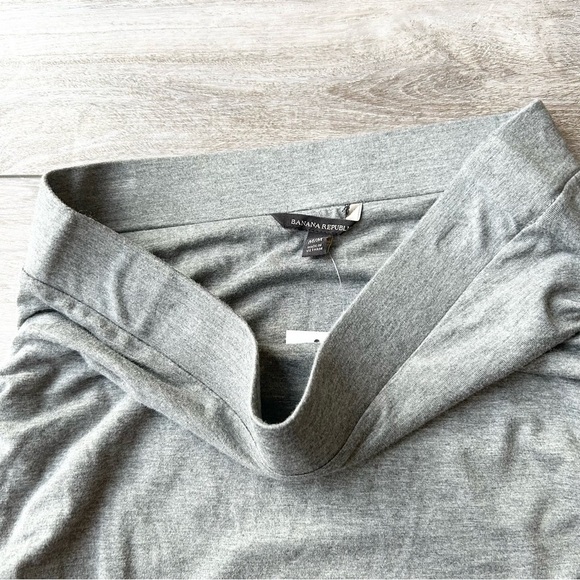 NWT Banana Republic Snitty Long So Full Length Ruched Jersey Skirt - Picture 6 of 16